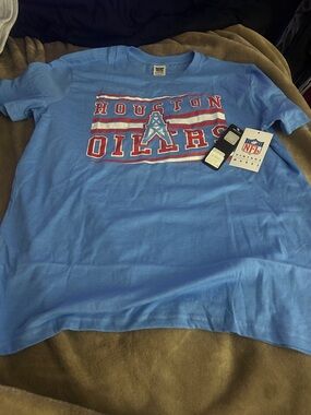 Men NFL Houston oilers shirt